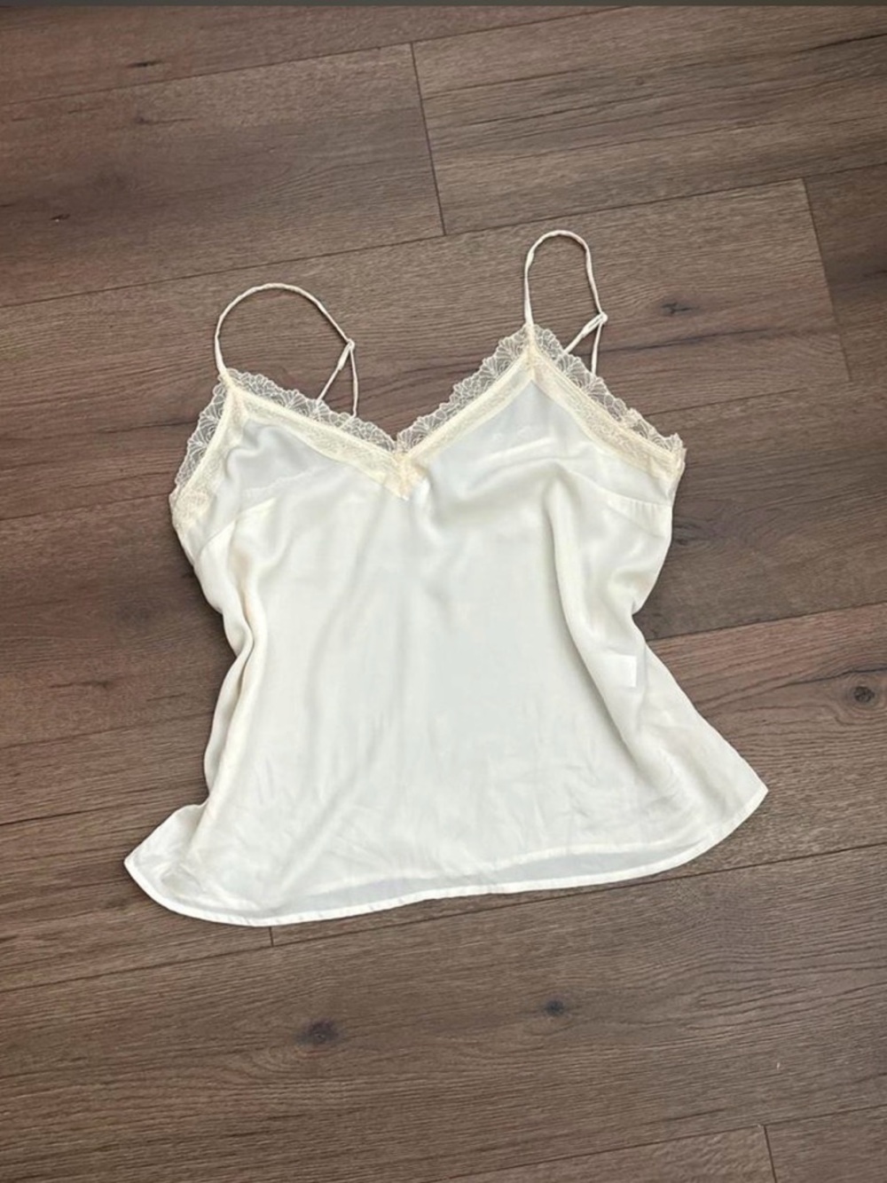 Old Navy Cream Lace Camisole Top